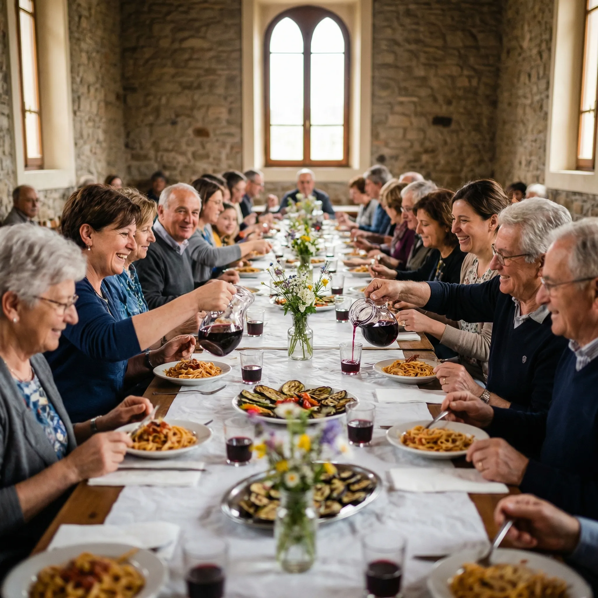 Il pranzo comunitario